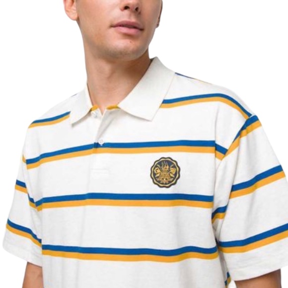 VANS x Slack & Field Sealed Shirt Ash Heather Polo White Men’s Size VN0007S1RKZ - Picture 2 of 3